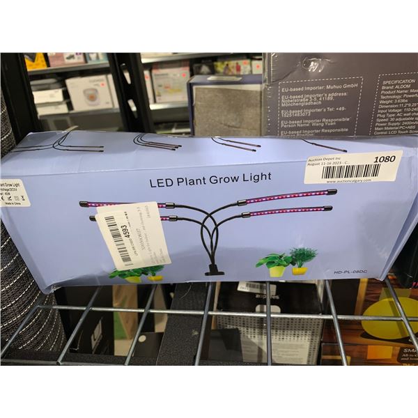 LED Table Clamp 4 Lamp Grow Light