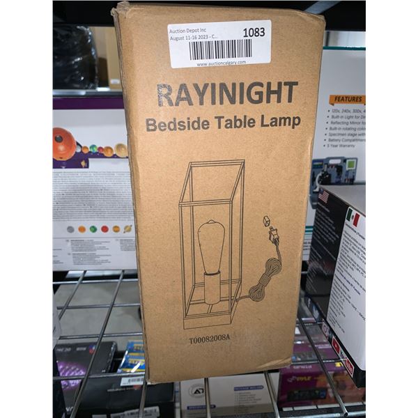 Rayinight Bedside Touch Control Table Lamp