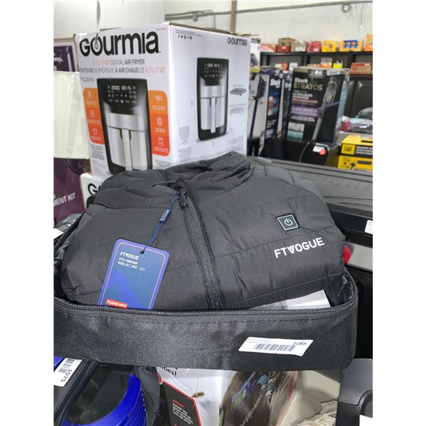 FT Vogue Heated Vest with Charge cord and Battery Size Men's Medium