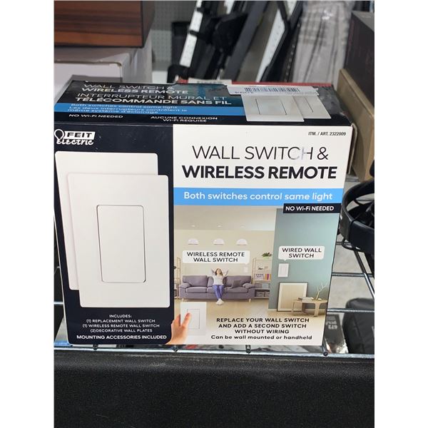 Feit Electrical Wall Switch & Wireless Remote Set