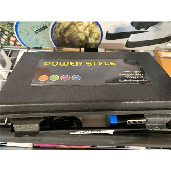 Power Style  water Proof Rechargeable Flashlight Set