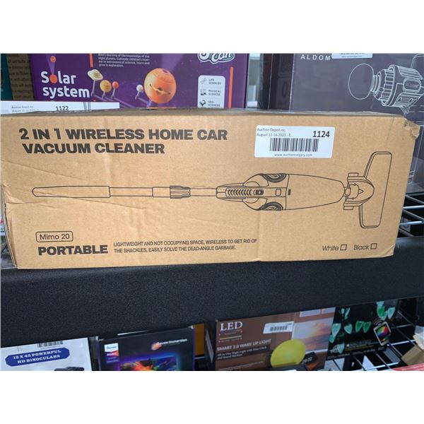 2-in-1 Wireless Home Car Vacuum Cleaner