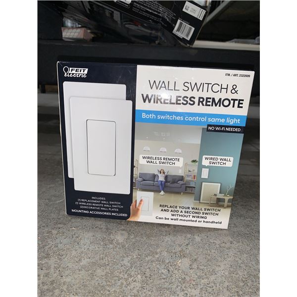 Feit Electrical Wall Switch & Wireless Remote Set