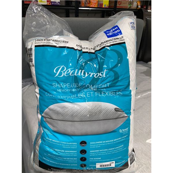 Beauty Rest Shapable Set of 2 - Queen Size