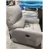 Image 2 : Cloth Fabric Reclining Electric Chair Lt Gray
