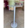 Image 2 : Metal Top Commercial Stand Up Tall Table 24 inch