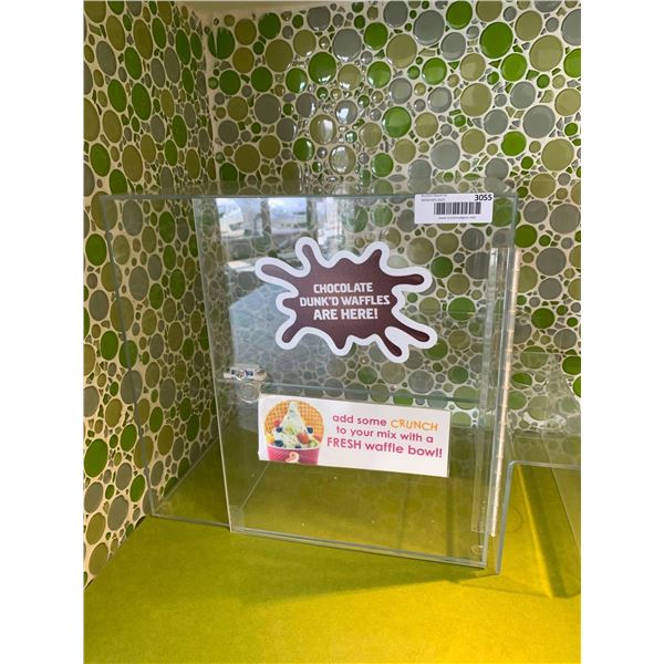 Acrylic Single Door Food Storage/Display Cabinet