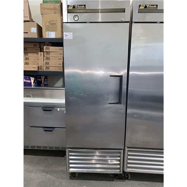 True Model T-23F Single Door Stainless Commercial Stand up Freezer-UNTESTED SOLD AS IS