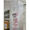 Image 3 : Lot of 20L Food Prep Measuring Buckets