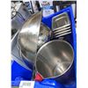 Image 1 : Lot of Assorted Commercial Stainess Steel Kitchen Ware