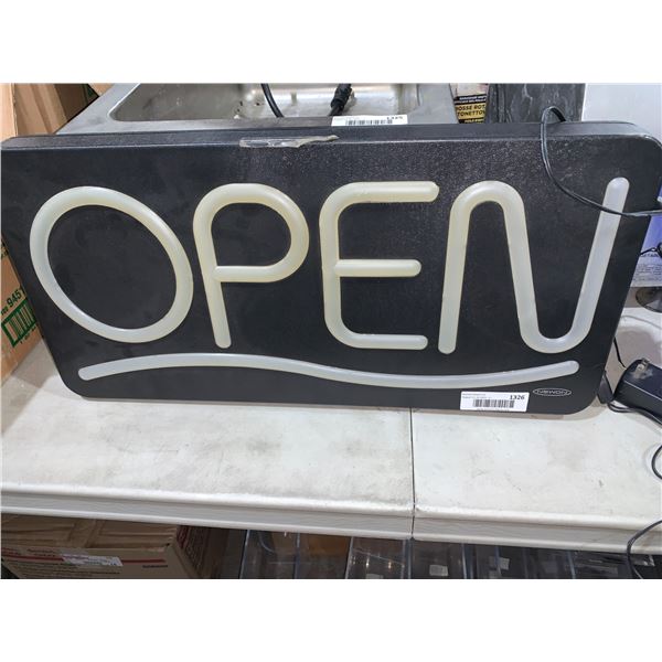 Newton Light Up "OPEN" Signage