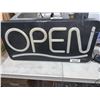 Image 1 : Newton Light Up "OPEN" Signage