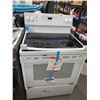 Image 1 : GS 30" White Free Standing Electric range with Self Clean-FREIGHT DAMAGED AS SHOWN