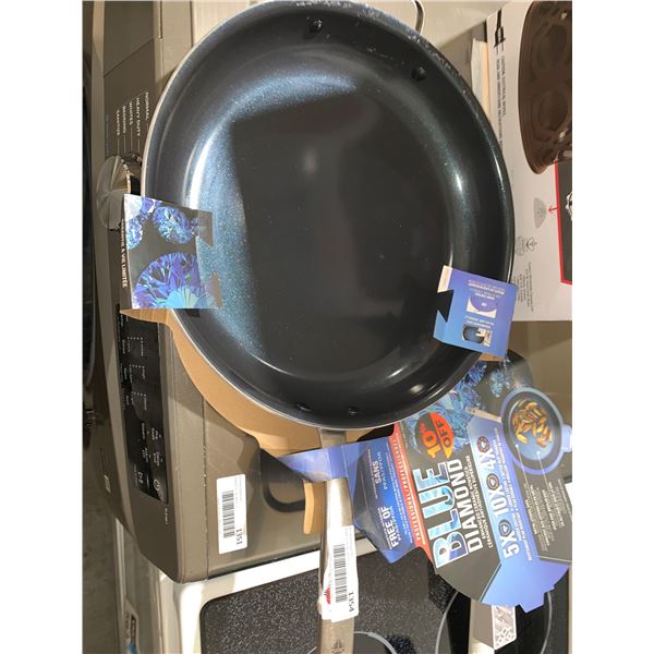 Blue Diamond Non-Stick Frying Pan with Easy Lift Handle