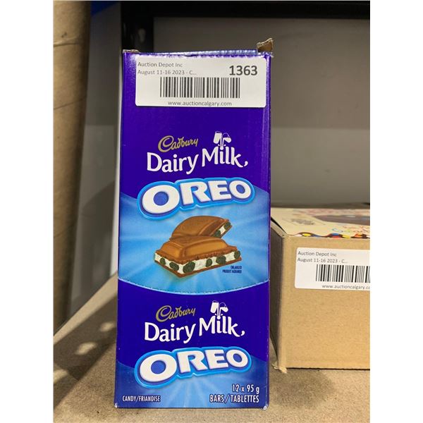 Cadbury Dairy Milk Oreo Candy Bars 12x95g