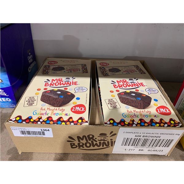 Mr.brownie galactic brownies 2 x 12 x 50g