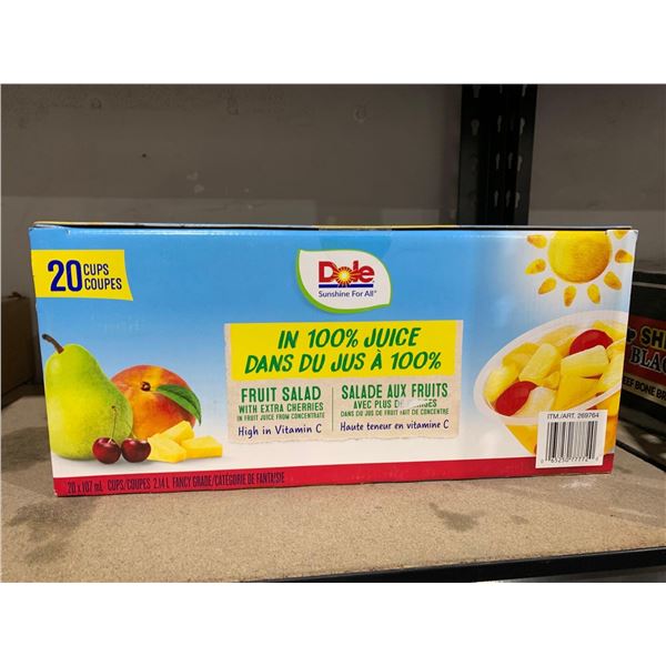 Dole Fruit Salad Cups 20x107ml