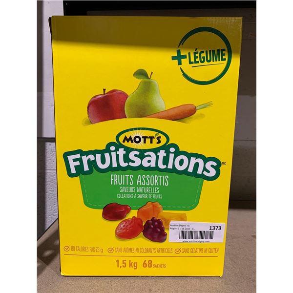 Mott's Fruitsations Assorted Fruit Snacks 1.5 Kg