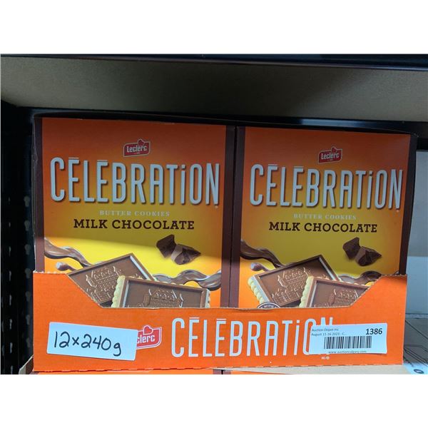 Celebration Milk Chocolate Biscuits (12 x 240g)