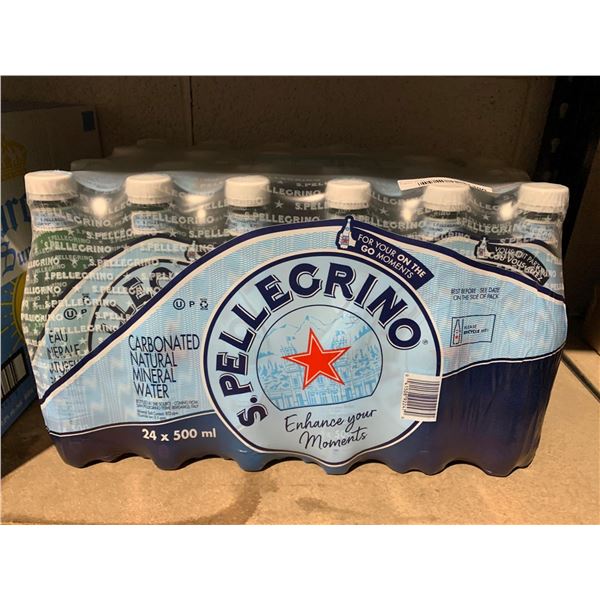 S. Pellegrino Sparkling Spring water 24x500ml