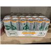 Image 1 : Perrier Caffeine & Yerba Mate Caffeinated Tangerine Energy Drink 24 x 330ml
