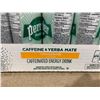 Image 3 : Perrier Caffeine & Yerba Mate Caffeinated Tangerine Energy Drink 24 x 330ml