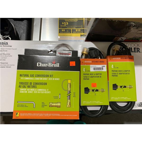 Lot of 3 Charbroil BBQ Accessories