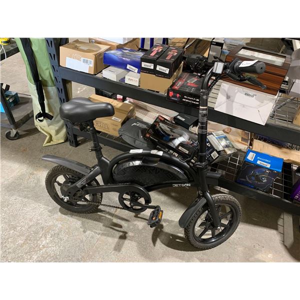 Jetson Bolt Pro Folding Electric Bike - Max speed: up to 24.9 km/h NO CHARGE CORD - UNTESTED