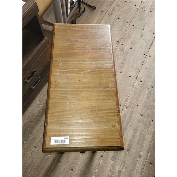 Powered Side table with Outlets & USB Jacks