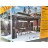 Image 1 : Sojag Melville 10X13" Hard Top Gazeebo BOX 1 OF 2 ONLY