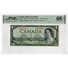 Image 1 : Bank of Canada, 1954 "Devil's Face" Issue Banknote