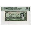 Image 1 : Bank of Canada, 1954 "Devil's Face" Issue Banknote