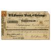 Image 1 : W.R. Brown's "Bank of Exchange," 1869 Issued Draft Signed by James C. Fargo with California Revenue 