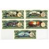 Image 2 : Chatham Islands Note Corp., 2001, Group of Commemorative Issued Banknotes