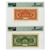 Image 2 : Chinese Italian Banking Corp., 1921, Pair of Issued Banknotes