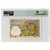 Image 2 : Banque de l'Afrique Occidentale, 1942, "Top Pop" Specimen Banknote Rarity and Only Specimen Graded i