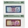 Image 1 : Bank Markazi, ND (1971-73), Pair of Issued Banknotes