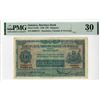 Image 1 : Jamaica. Barclays Bank, "Kingston" Branch, 1940 Issue Banknote