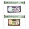 Image 1 : Central Bank of Kuwait, 1968, Pair of Issued Banknotes