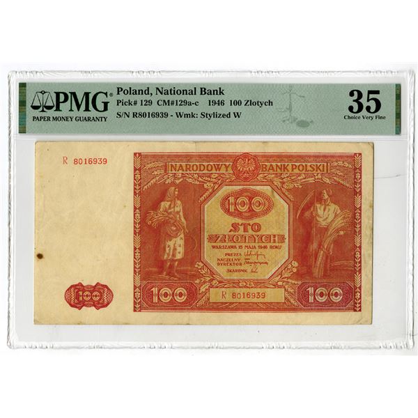 National Bank of Poland, 1946, Issued Banknote