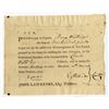 Image 1 : Revolutionary War Connecticut, 1777 Promissory Note for £500 Issued to Captain Amos Walbridge for En