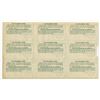 Image 2 : Five Cent Money Orders, Uncut Sheet of 9 Notes, ND (1900-30s)