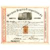 Image 1 : Merchants Dispatch Transportation Co. 1871 I/C Stock Certificate Signed by James C. Fargo with Rare 