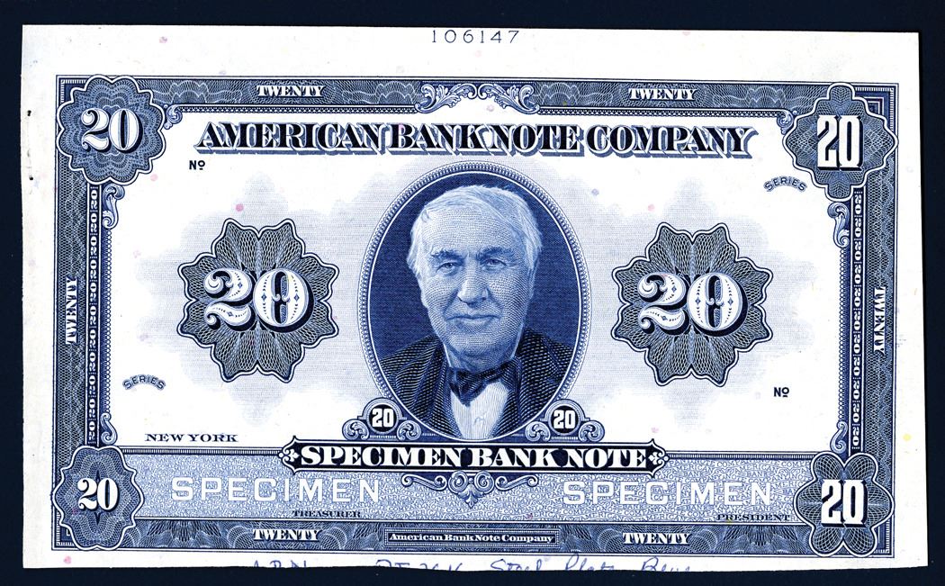 Asmerican Notes American Bank Note Company, ND (1920-40s)