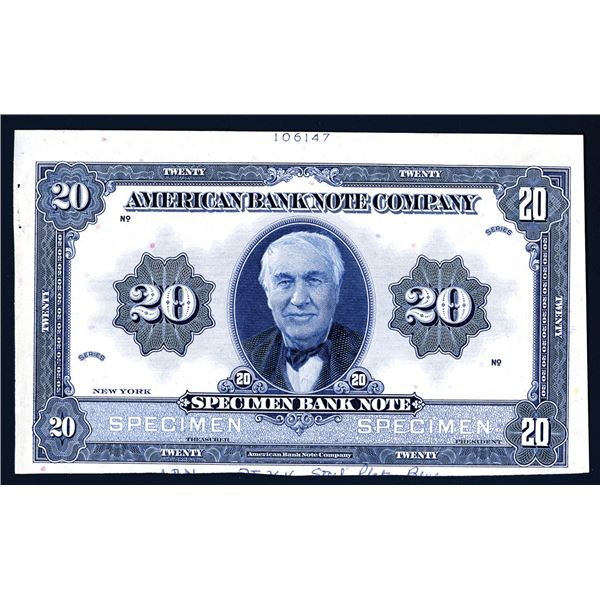American Bank Note Company, ND (1920-40s)