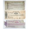 Image 1 : Bank of British North America Proof Checks & Receipts, ND (ca.1850-60s).