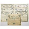 Image 1 : Merchants Exchange of St. Louis, ca.1882-1901, Assortment of I/C Membership Certificates