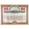 Image 1 : Old Dominion Steamship Co. 1898 Specimen Registered Gold Bond