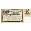 Image 1 : Macopin Railroad Co., 1898, I/C Stock Certificate Signed by Garret Hobart, Vice President under McKi