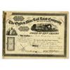 Image 1 : Ogden Mine Rail Road Co., 1892, I/C Stock Certificate